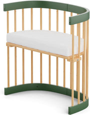 Cuna 7 en 1 tweeto®: cuna de madera evolutiva | cuna de colecho y cuna de barrotes de altura regulable | convertible en cama infantil y parque de juegos (haya natural)
