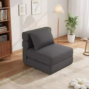 Sofá cama plegable, moderno y cómodo, con almohada mejorada, silla cama convertible, sofá de suelo plegable de espuma viscoelástica, cómodo para el hogar y la oficina