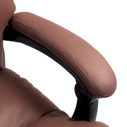 Vinsetto Silla de Oficina Reclinable con Masaje de Vibración y Calor de Microfibra