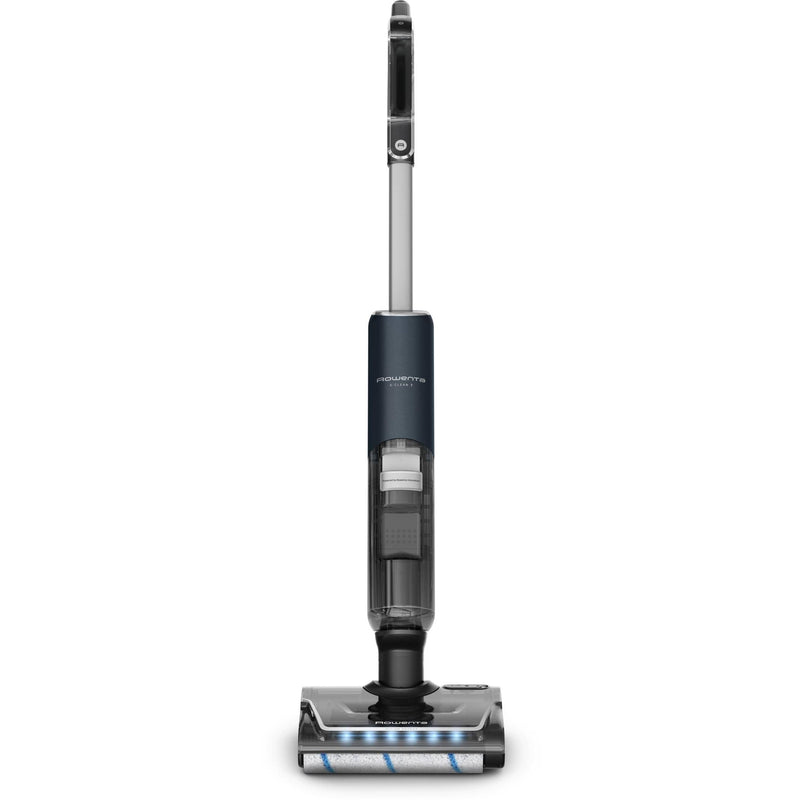 Aspiradora friegasuelos inalámbrica Rowenta X-Clean 7, gran autonomía, limpieza y secado automáticos, aspiradora friegasuelos inalámbrica