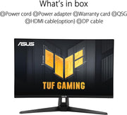 Monitor ASUS 27" LED - VG27AQ3A Pantalla PC 2.5K - 2560 x 1440 píxeles - 1 ms - Formato 16/9 - Panel Fast IPS - 180 Hz - HDR10 - FreeSync Premium/Compatible con G-Sync - HDMI/DisplayPort - Negro
