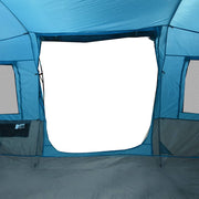 Tienda de campaña túnel para 4 personas impermeable azul 2025 V6491
