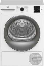 Secadora con bomba de calor BM3T38210W1 de 8 kg de carga frontal con 15 programas, secado higiénico, refresco higiénico, color blanco