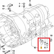 ZF 1071.298.033 Kit de filtros hidráulicos para BMW con ATF LifeguardFluid 6 + juntas (paquete de 6)