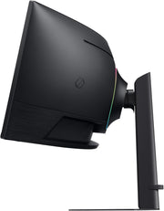Monitor Samsung Odyssey G9 49'' 240Hz, 1ms, panel VA curvo 1000R, resolución DWQHD: 5120x1440, 2500:1, AMD FreeSync Premium Pro, Auto Source Switch+, HDR1000 y HDR10, soporte ajustable, DisplayPort