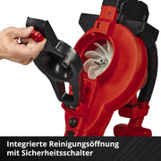 Aspirador/soplador de hojas a batería Einhell GE-CL 36/230 Li E-Solo Power X-Change (iones de litio, 18 voltios, función de aspiración/soplado, interruptor turbo, incluye tubo de aspiración + tubo de soplado, sin batería ni cargador)