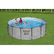 Piscina elevada redonda Bestway Steel Pro MAX con bomba y cobertor