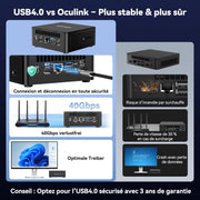 GEEKOM IT15 Mini PC IA, el más potente con Intel Core Ultra 9 285H (15.ª gen.) | 32 GB DDR5 y 2 TB SSD | GPU Intel Arc 140T 99 TOPS | Wi-Fi 7 | Pantalla cuádruple 8K | Windows 11 Pro para IA, gaming y creación