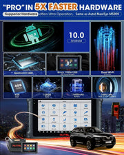 Autel MaxiCOM MK906 Pro con MV108S, Nuevo Modelo 2026 MS906 Pro MS906BT MP900BT, Codificación de ECU como Elite II MK908P, Escáner Bidireccional, más de 36 Servicios, Auto Scan 2.0