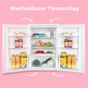 Refrigerador Comfee 131L sin congelador, compresor inverter, 72kWh/año, clase D, 39dB, cajón para frutas/verduras, Al. 84,5 An. 55,3 cm