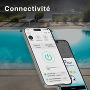 Robot limpiafondos eléctrico para piscinas DOLPHIN T45 - Limpieza de paredes, piscinas enterradas de hasta 12 m, 3 años de garantía