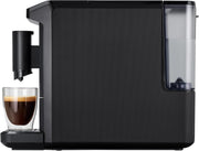 Cafetera superautomática Tchibo Esperto mini para Caffè Crema y Espresso, solo 16 cm de ancho, pequeña y compacta, adecuada para cualquier cocina, camping, minicasas, apartamentos de estudiantes, negro