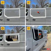 OMAC Cristal de puerta para Renault Master 2010-2024 Delantero Derecho corredero L2 L3 L4 H2