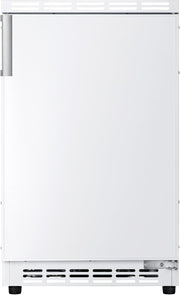 Frigorífico integrable bajo encimera Amica, panelable para nicho de 81,5 cm, control electrónico, compresor inverter, iluminación LED, alarma de puerta abierta, 82 litros