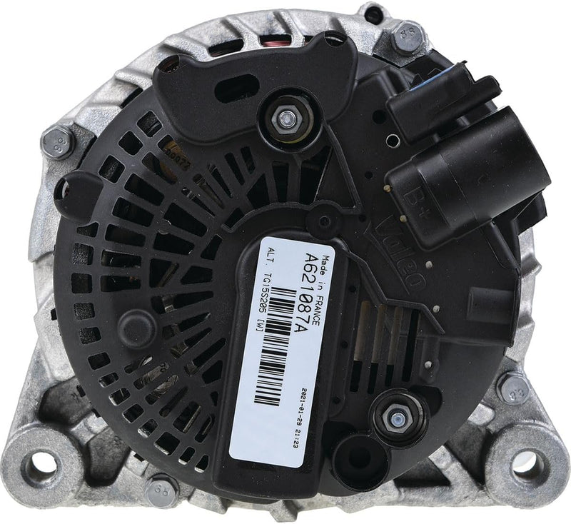 VALEO-439701-Alternador-Corriente de carga del alternador [Amp] : 150 - Número de estrías : 6 - Diámetro de la polea [mm] : 54 - Voltaje [V] : 14 - Sentido de rotación : SENTIDO HORARIO