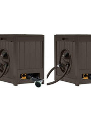 Elevador hidráulico para autos Black Widow con rampa – capacidad de 3,000 lb. por par