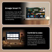 Samsung TV QLED 4K 2024 75Q60D Smart TV de 75" con más de mil millones de colores, colores certificados, el mejor Smart TV y controla tu hogar con SmartThings