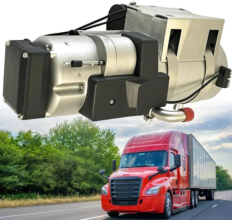 WEIMILOR Calefactor de agua 10 KW 12 V/24 V, calentador de agua, calentador de combustible líquido, calentador diésel para barco, caravana, autobús, autocaravana 12 V