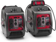 Generador inversor portátil a gasolina Briggs & Stratton PowerSmart Series P2400, energía limpia de 2400 vatios/1800 vatios, silencioso y ligero