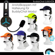 @tec BuddyChat Trio - Módulo de auricular Bluetooth® 3X para sistema de intercomunicación de hasta 3 personas (intercomunicador, manos libres) con un alcance de hasta 1 km