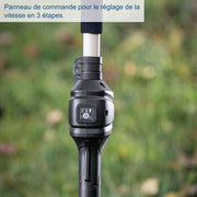 Scheppach Herramienta multifunción 4 en 1 BC-MFH400-X 20V Brushless Multigarten, desbrozadora, cortasetos, serie alta 20V-IXES | con batería de 2 Ah y cargador doble