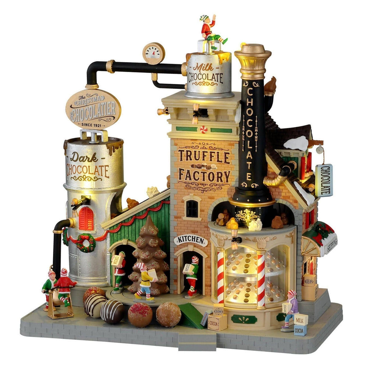lemax La Fábrica de Trufas del Chocolatero de Navidad