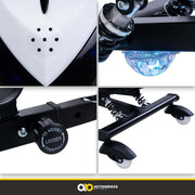 Actionbikes Motors Patinete Eléctrico Infantil para Derrapes | Motor de 𝟐𝟓𝟎 W - Carrito de Derrape 360° - 3 Niveles de Velocidad - Iluminación LED - Asiento Ajustable - Bluetooth - Kart de Derrape - Coche de Derrape (Space Purple)