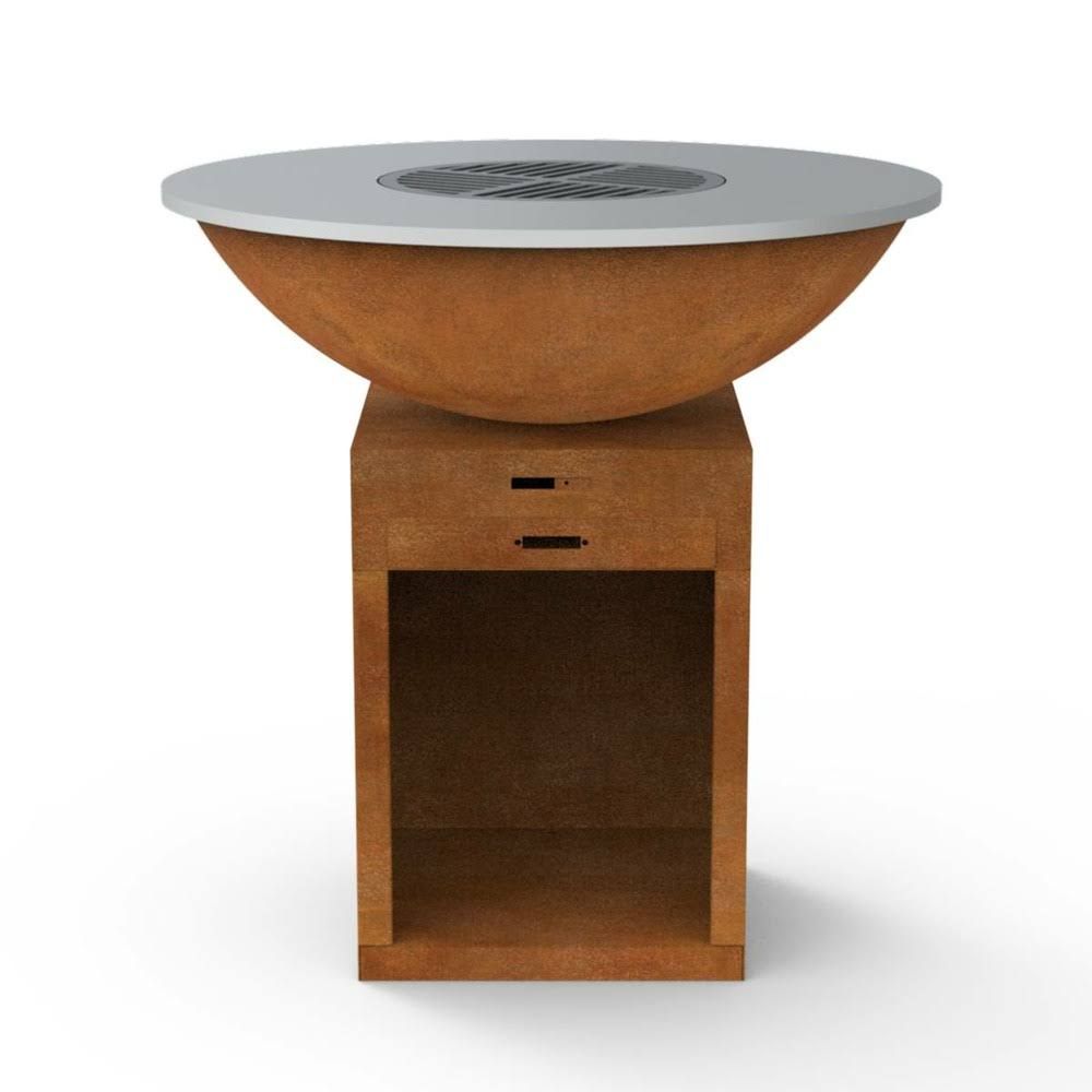 Brasero Ahl de 100 cm de diámetro en acero corten