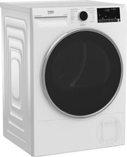 Secadora de ropa Beko 8kg, Stiftung Warentest BUENO (2,5), apta para alérgicos, secado higiénico, función de vapor SteamCure, 15 programas, Express, B3T42249S, blanco