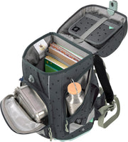 LÄSSIG Set de mochila escolar de 7 piezas para niños/School Set Boxy Unique Negro