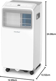Aire acondicionado portátil Comfee MPPH-09CRN7, 9000 BTU 2,6kW, refrigeración, ventilación y deshumidificación, para habitaciones de hasta 88m³ (33㎡), aire acondicionado portátil con tubo de escape