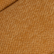 Sillón giratorio decorativo de chenilla con mechones amarillos