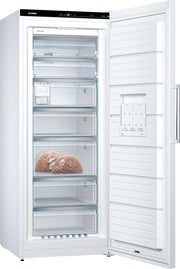 Congelador vertical independiente Bosch Serie 6 GSN54AWDV / A+++ / 176 x 70 cm / 188 kWh/año / blanco / 360 l / IceTwister / BigBox