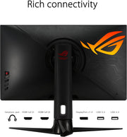 ASUS ROG XG27AQ - Monitor Gaming para PC de 27" WQHD - Panel Fast IPS - 170Hz - 1ms - 2560x1440 - 400cd/m² - DisplayPort, 2X HDMI y 2X USB - Nvidia G-Sync - Altavoces - DisplayHDR 400 - ELMB Sync.