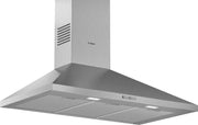 Bosch DWP64BC50 - Campana extractora de pared - Serie 2 - 3 velocidades de extracción - Iluminación LED - 60 cm - 100 W - Acero inoxidable