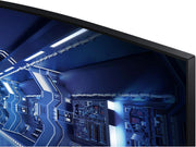Monitor Samsung Odyssey G55T 34'' 165Hz, 1ms, Panel VA 1000R, UWQHD 3440x1440, 2500:1, 250cd/m2, AMD FreeSync Premium, Base Ajustable, HDMI, DisplayPort