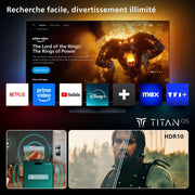 Smart TV LED Philips 32PFS6000 2K HD de 32 pulgadas con Pixel Plus, plataforma Titan OS y sonido Dolby Digital - Compatible con Alexa y el Asistente de Google