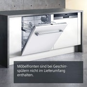 Siemens SR65YX08ME, lavavajillas inteligente iQ500 totalmente integrable, 45 cm de ancho, tercera bandeja para cubiertos, Zeolita, extra silencioso, aquaStop, apertura automática de puerta al finalizar el programa, varioSpeed, iluminación interior