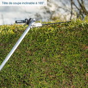 Scheppach Herramienta multifunción 4 en 1 BC-MFH400-X 20V Brushless Multigarten, desbrozadora, cortasetos, serie alta 20V-IXES | con batería de 2 Ah y cargador doble