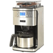 Cafetera programable isotérmica con molinillo, 12 tazas, 1000 W, acero inoxidable - KCP4266 - KITCHEN CHEF