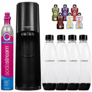 Sodastream Terra Máquina de Agua con Gas Negra con accesorios