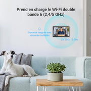 Videoportero conectado EZVIZ CP5 WiFi, resolución 1080P, monitor táctil a color de 7", portero automático con instalación de 2 hilos, apertura remota, audio bidireccional, visión nocturna, diseño compacto