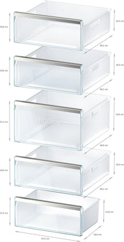 Congelador de libre instalación Bosch GSN58AWEV Serie 6 - 366 L - 5 cajones de congelación - 191 x 70 cm - Blanco