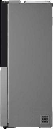 Frigorífico Side by Side LG GSGV81PYLL, Clase E, 635 L, Instaview, frigorífico con congelador, dispensador de hielo, hielo picado y agua, Total NoFrost, compresor Smart Inverter, Wi-Fi