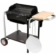 Barbacoa de carbón Roma con horno para pizza integrado - Somagic