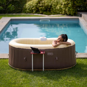 Jacuzzi hinchable, ovalado, 190 x 120 x 65 cm (550 L/145 gal) con bomba integrada de 30 W