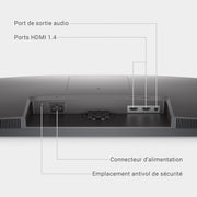 Monitor Dell S2721NX de 27" Full HD (1920x1080), 75Hz, IPS, 4ms, AMD FreeSync, bordes ultra delgados, 2x HDMI, garantía de 3 años, negro