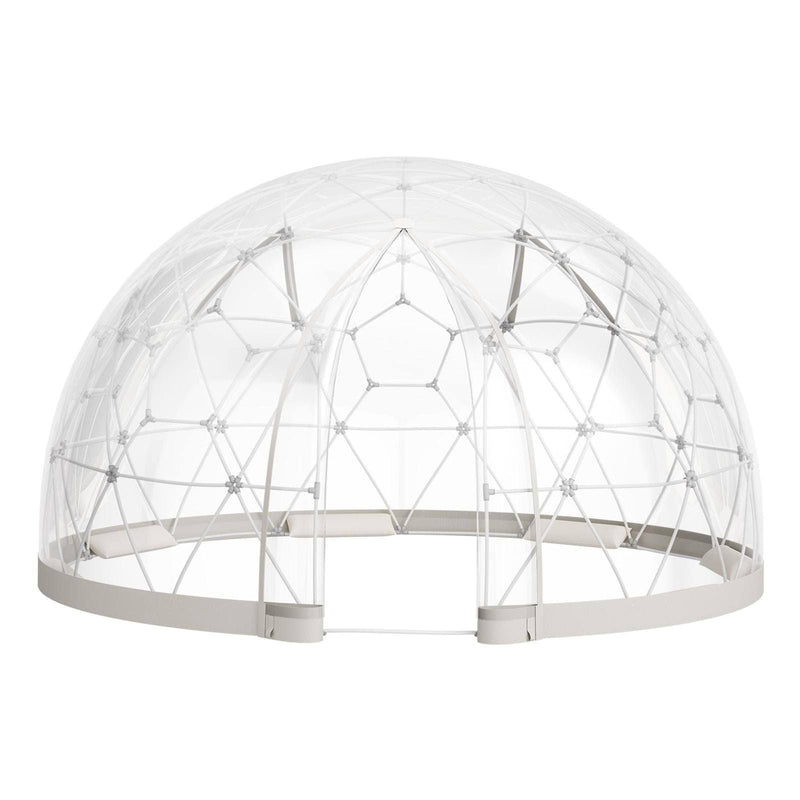VEVOR Tienda de Campaña Burbuja Domo 3,6 x 2,2 m Tienda Iglú Transparente Resistente para 4 a 7 Personas con Ventanas para Exterior, Camping, Terraza y Jardín