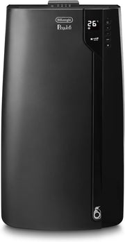 De'Longhi Pinguino PAC EL112 CST WiFi, aire acondicionado portátil con tecnología MyEcoRealFeel para habitaciones de hasta 110 m³, 11.000 BTU/h, 2,9 kW, 63 dB, función de deshumidificación, A+, control por aplicación y voz, blanco