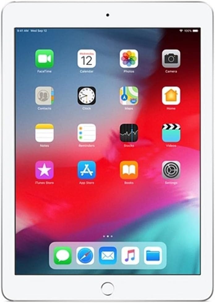 Apple iPad (9,7 pulgadas, Wi-Fi, 32 GB) 2018 - Plata (Reacondicionado)